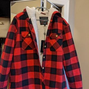 Buffalo Plaid Flannel Jacket
